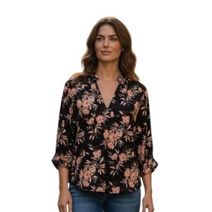 🆕 EVEREVE floral shirt